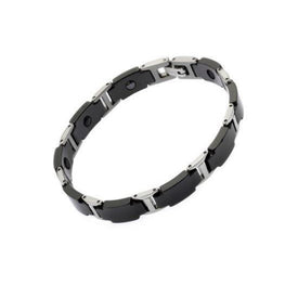 Магнитна гривна TI-Енерджи Мъжка Кристално Черно