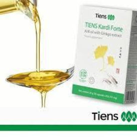 Tiens Карди Форте - масло от Крил с Гинко Билоба