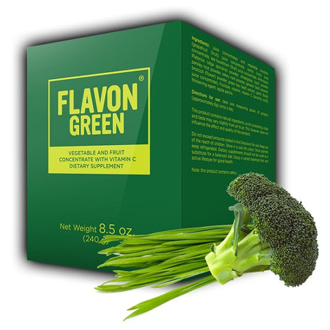 Image of Flavon Green box